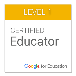 Google for Education Certified Educator Level 1
